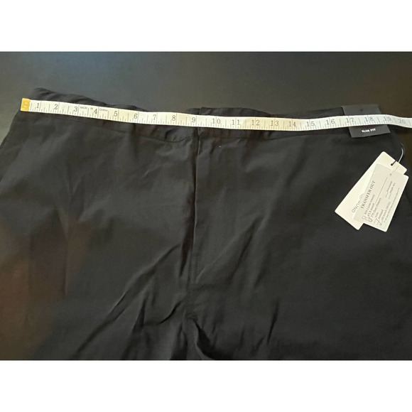 NWT Treasure and Bond Men's Black Elastic Waist Shorts w/ Snap - Size XL- NWT - Picture 12 of 15
